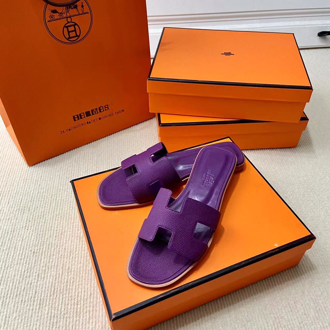 에르메스 올수공 오란 슬리퍼 샌들 앱송 98